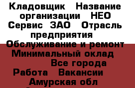 Кладовщик › Название организации ­ НЕО-Сервис, ЗАО › Отрасль предприятия ­ Обслуживание и ремонт › Минимальный оклад ­ 10 000 - Все города Работа » Вакансии   . Амурская обл.,Архаринский р-н